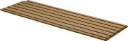 Bilde av UPONOR TRINNLYD FORDELING ELEMENT 17MM, 1800X600X24 MM