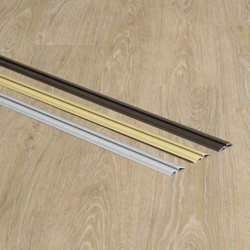 Bilde av OVERGANGSLIST PERGO 330137 PROFF 2,35M WOODSTRIP MØRK PUQ