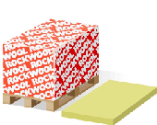 Bilde av CONLIT PLATE 150 P 40X1000X 1200 ROCKWOOL - 36,00 M2 PR PALL