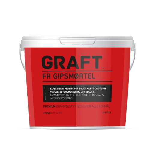 Bilde av GRAFT FR Gipsmørtel - 10 liter